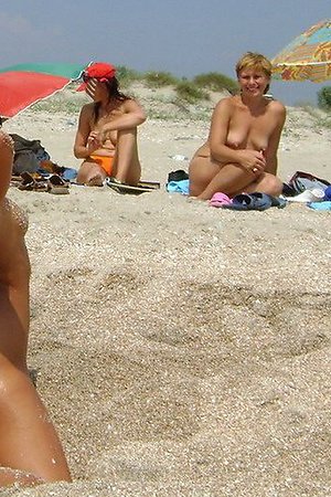 Nude female nudists filmed at nude beach